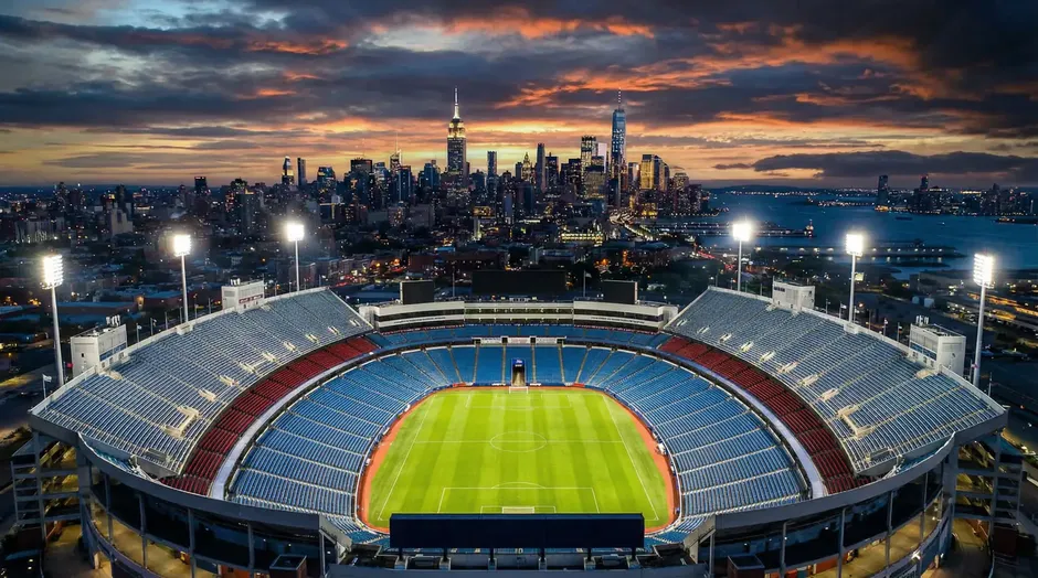 MetLife Stadium in East Rutherford, locatie van de WK 2026-finale